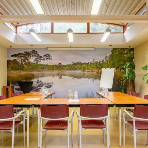 afbeelding van vergaderen in de natuur