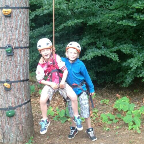 Monkey climbing kinderfeestje