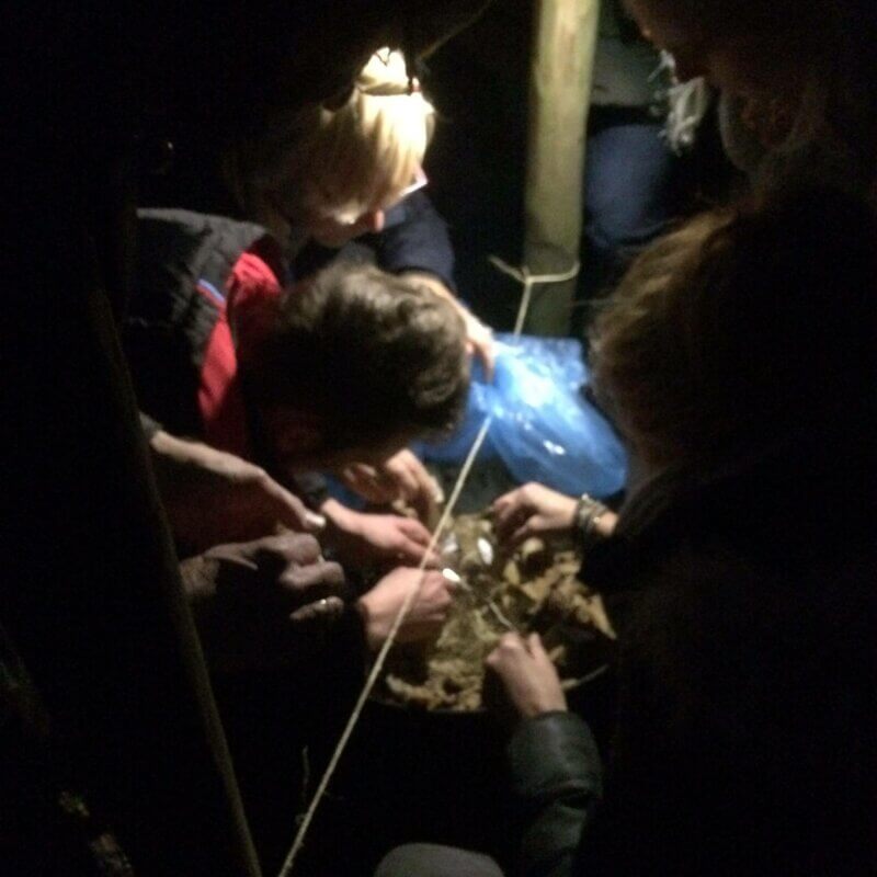 foto van avonddropping