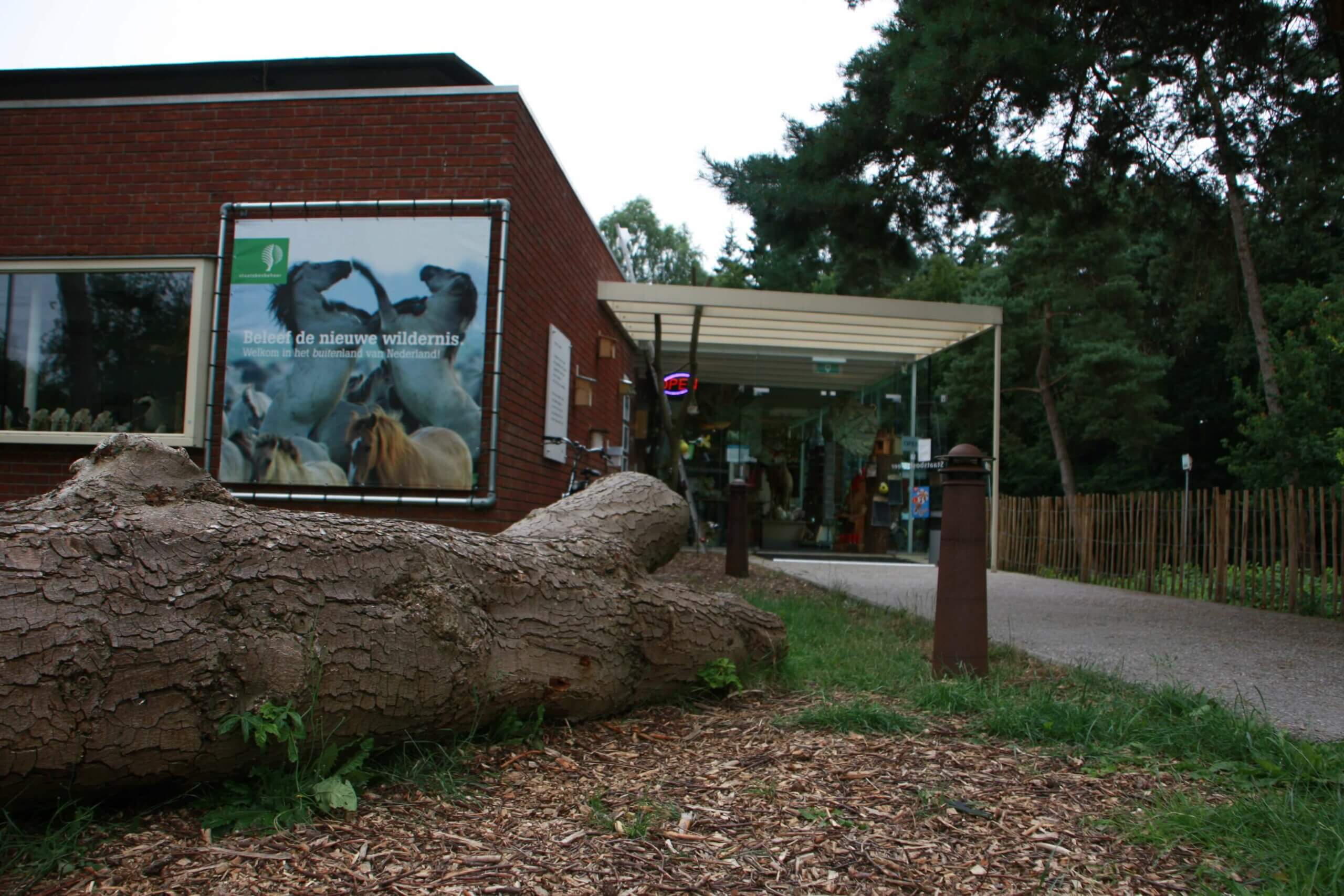 Foto van bezoekerscentrum Nunspeet