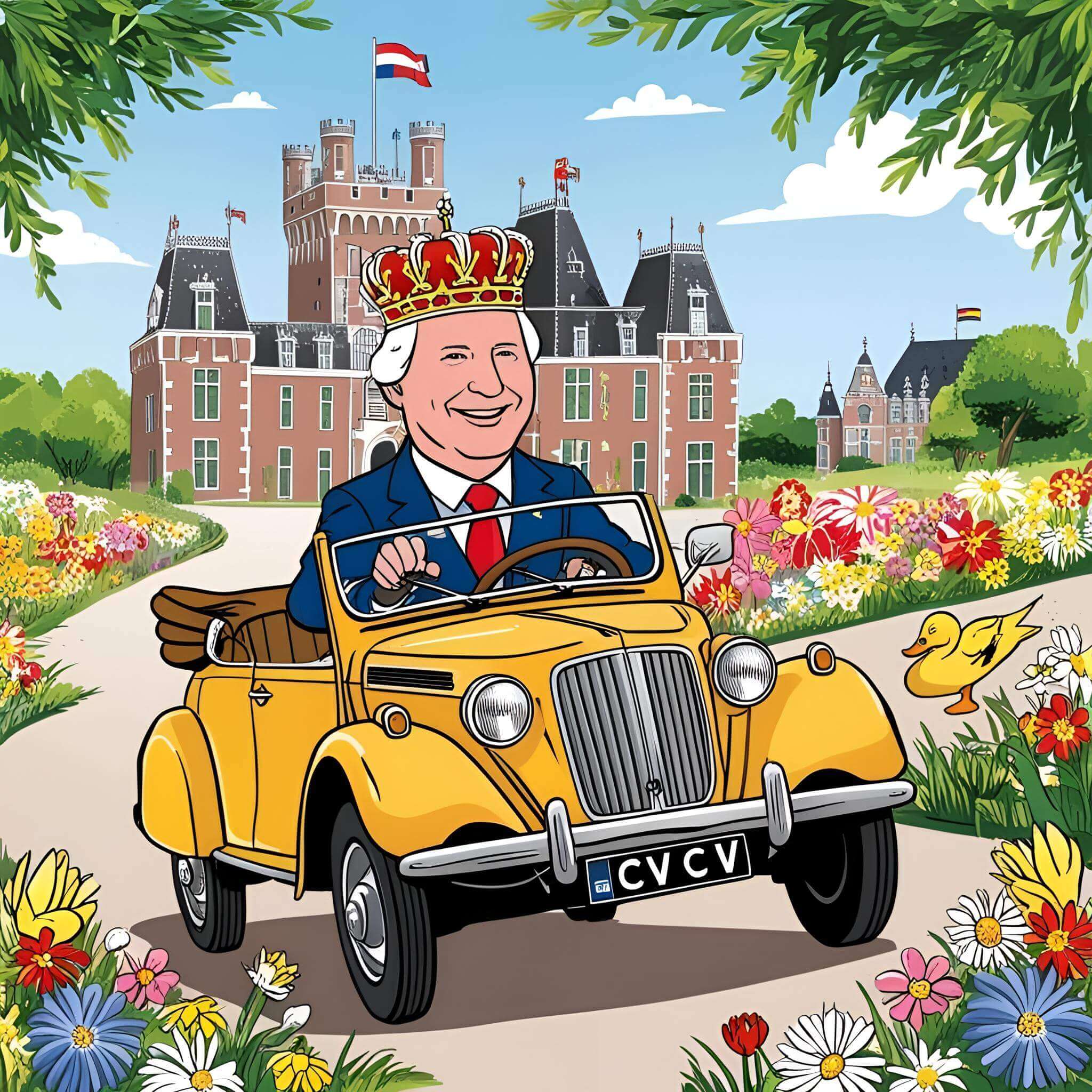 Kastelen autopuzzeltocht