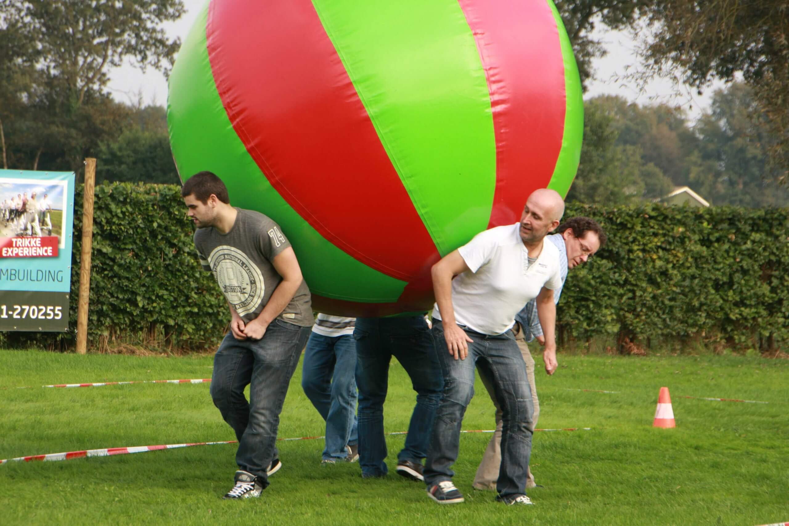 foto van een zeskamp in gelderland