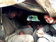 Foto van een armydropping