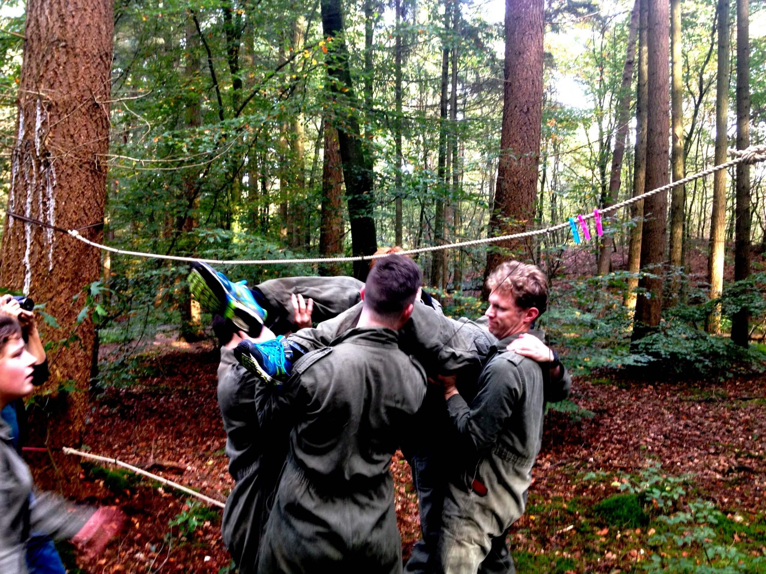 Foto van een armydropping