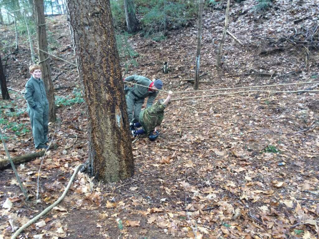 Foto van een armydropping